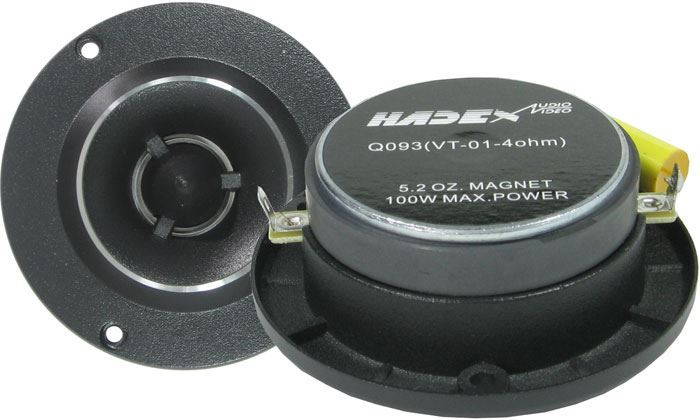 Repro výškový 97mm 4ohm, 25WRMS, čierny