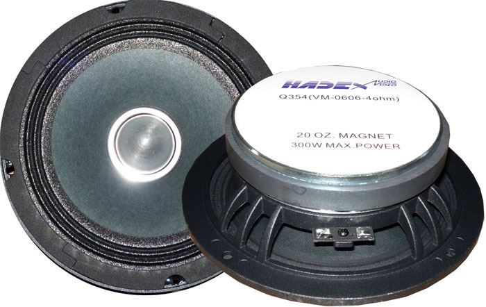 Repro 165mm-6,5” stredový 4ohm - 100W RMS