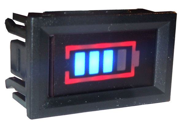 Ukazovateľ stavu batérie 12V, modul XW228DKFR4