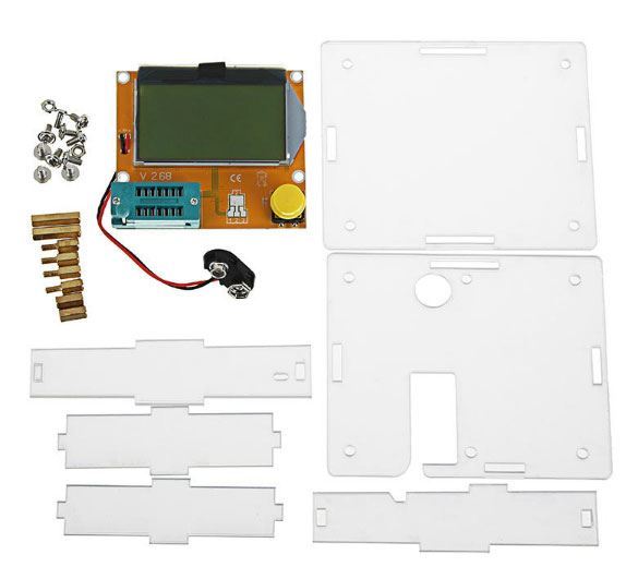 Škatuľka z plexi pre tester súčiastok LCR-T4