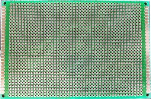 Univerzálna DPS 8x12cm, 1260p, RM = 2,54mm, vŕtaná, cínovaná