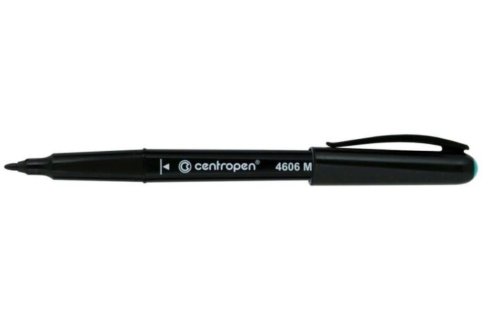 Popisovač na CD a DVD Centropen 4606, zelený