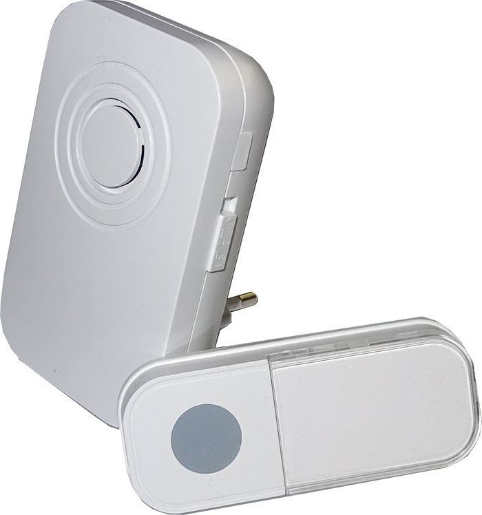 Bezdrôtový zvonček do zásuvky 230V, Kangtai 98176, 433,92MHz
