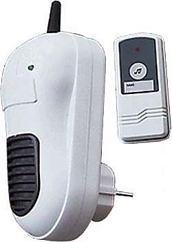 Bezdrôtový zvonček 230V do zásuvky s transformátorom, 433MHz