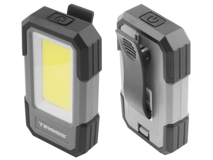 Svietidlo LED COB 3W, 300lm, 3x1, 5V AAA, TIROSS