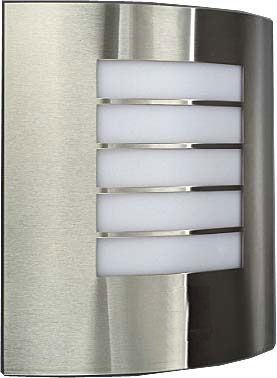 Nástenné svetlo nerezové 230V E27 max.60W