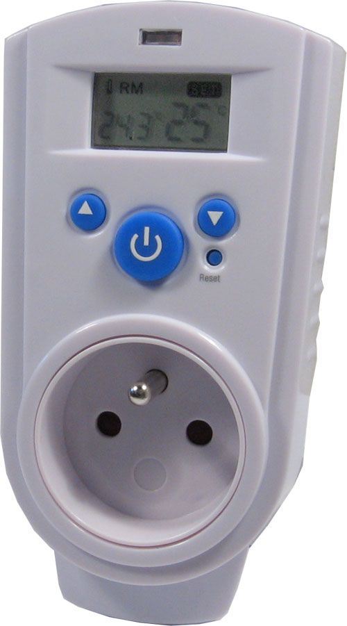 Zásuvkový termostat TH-928T digitálny
