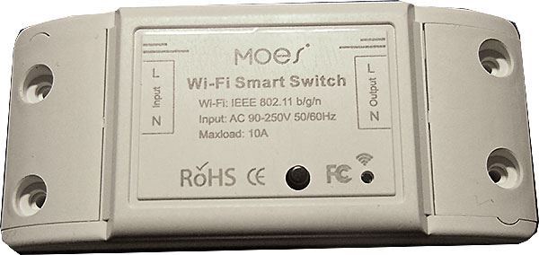 Spínač WiFi Tuya MS-101, 230V/10A, napájanie 90-260AC