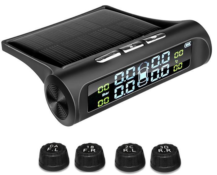 Monitorovanie tlaku v pneumatikách TPMS E-ACE K01, vonkajšie senzory