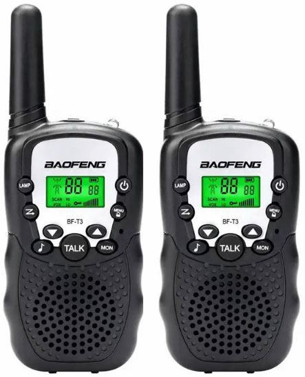 Rádiostanica PMR 446MHz Baofeng BF-T3 - set 2ks