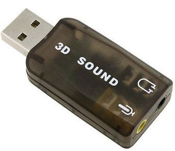 3D zvuková karta so simuláciou 5.1
