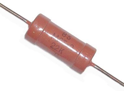 6M8 MLT-2, rezistor 2W