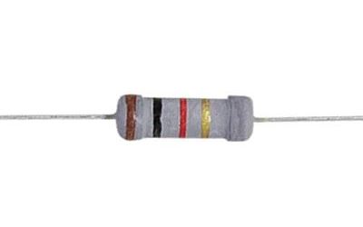 2R2 rezistor 2W metaloxid, púzdro 0414, 5%, 300ppm, 500V