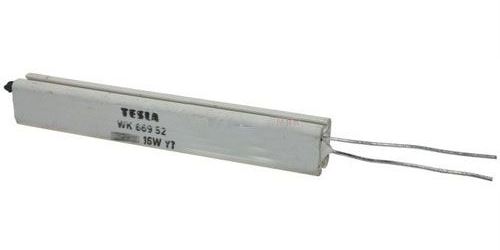200R WK66952, rezistor 16W drôtový keramický