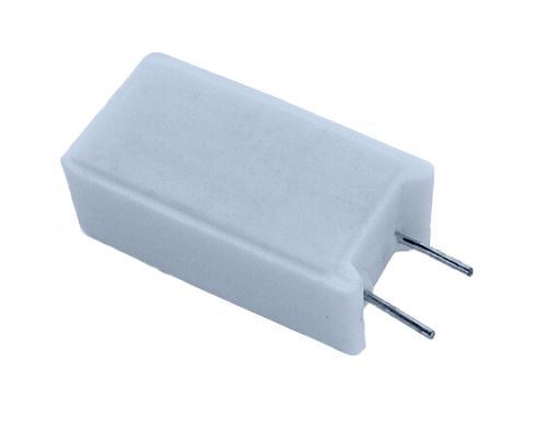 0,10R rezistor 5W drôtový keramický radiálny, 5%, 300ppm 350V