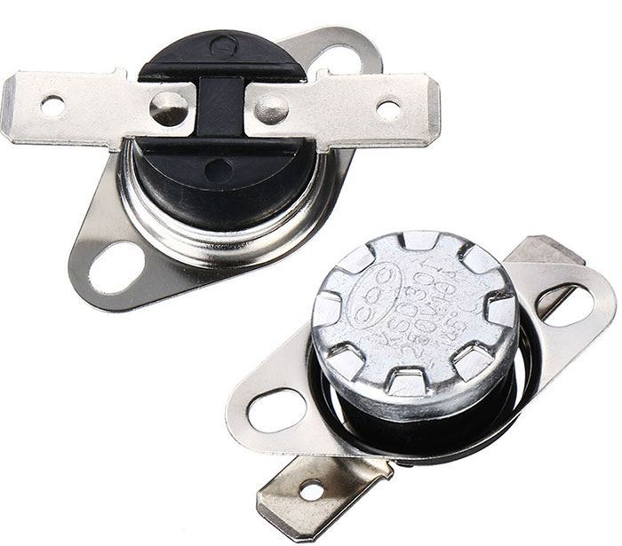 Termostat 85°C KSD301, bimetalový 250V/10A, spínací-vratný (NO)