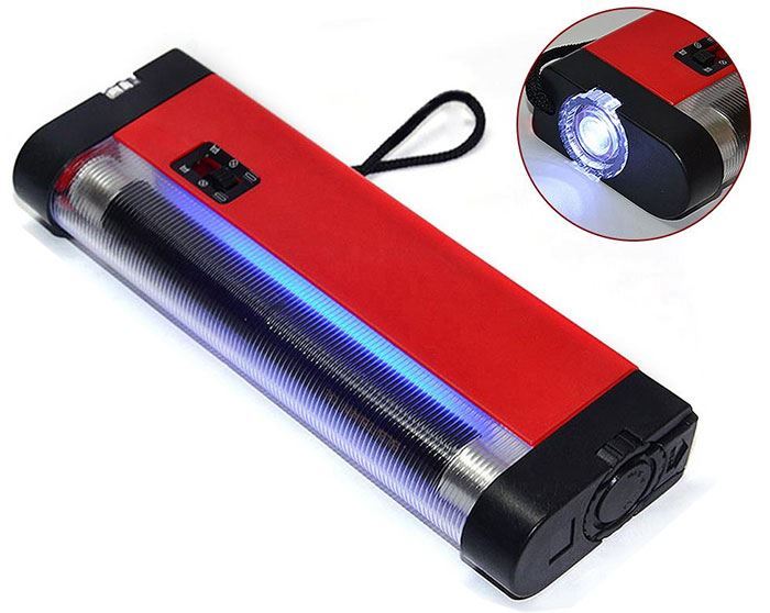 Tester bankoviek s UV žiarivkou a LED svietidlo AD-998