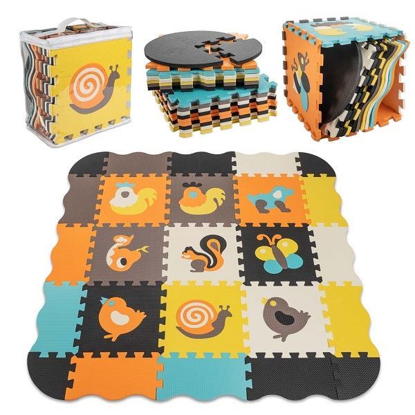 Penové puzzle 114cm x 114cm x 1 cm, 25ks