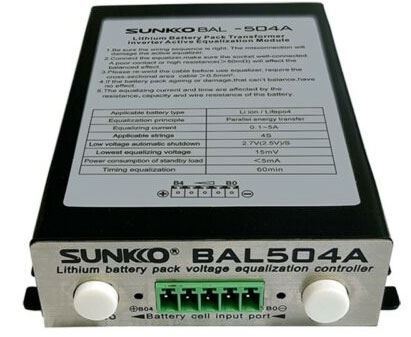 Batériový balancér SUNKKO BAL-504A 4S 5A pre Li-Ion a LiFePO4 články