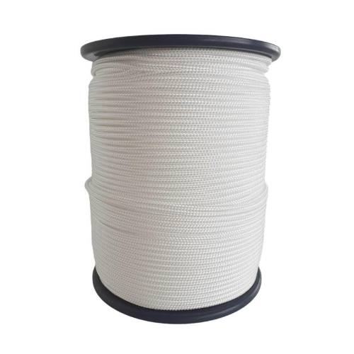 Šnúra pletená s jadrom PA 3 mm, 200 m, biela, ENPRO