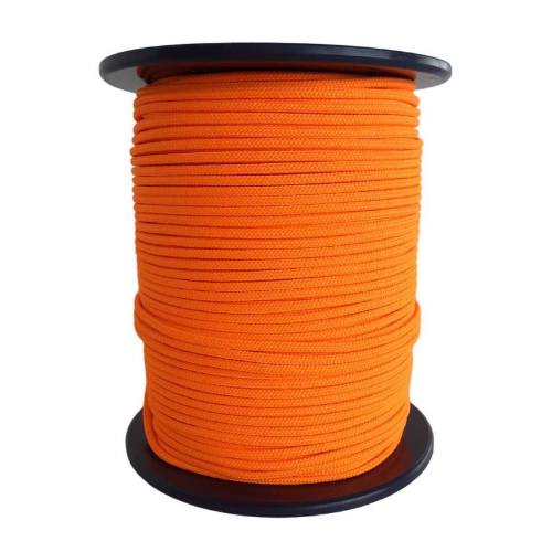 Šnúra pletená bez jadra PES 3 mm, 200 m, oranžová, ENPRO