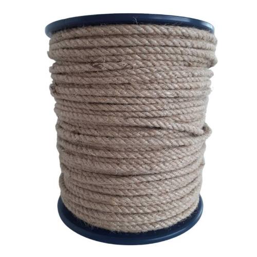 Šnúra stáčaná prírodná 4 mm, 100 m, ENPRO