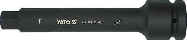 Nadstavec adaptér 1" - 3/4" rázový 250 mm CrMo