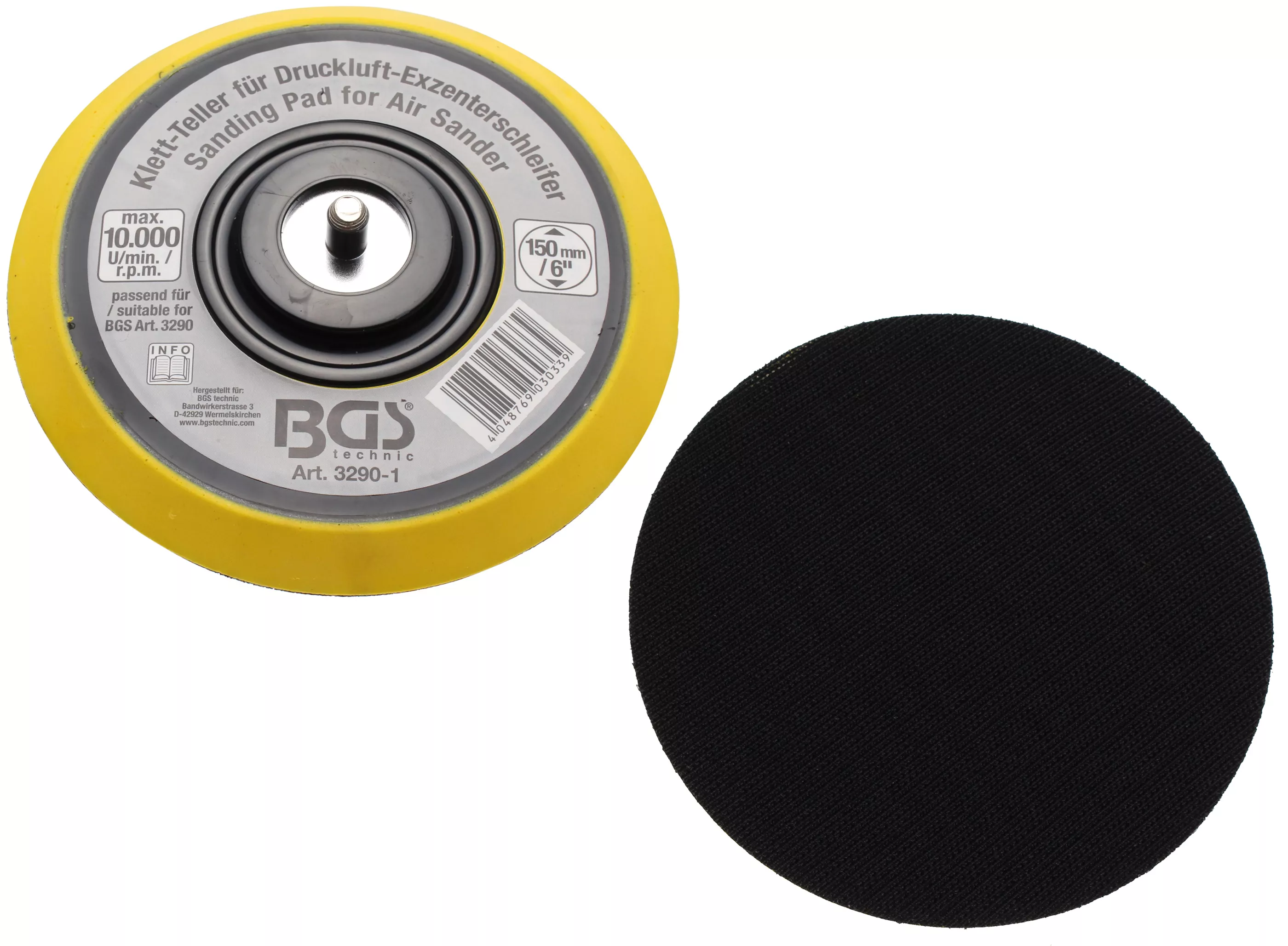 Tanier so suchým zipsom pre BGS 3290, 150 mm, M8 - B32901