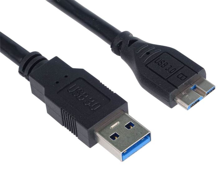 Kábel USB 3.0 konektor USB A/Micro-USB typ B 0,5m