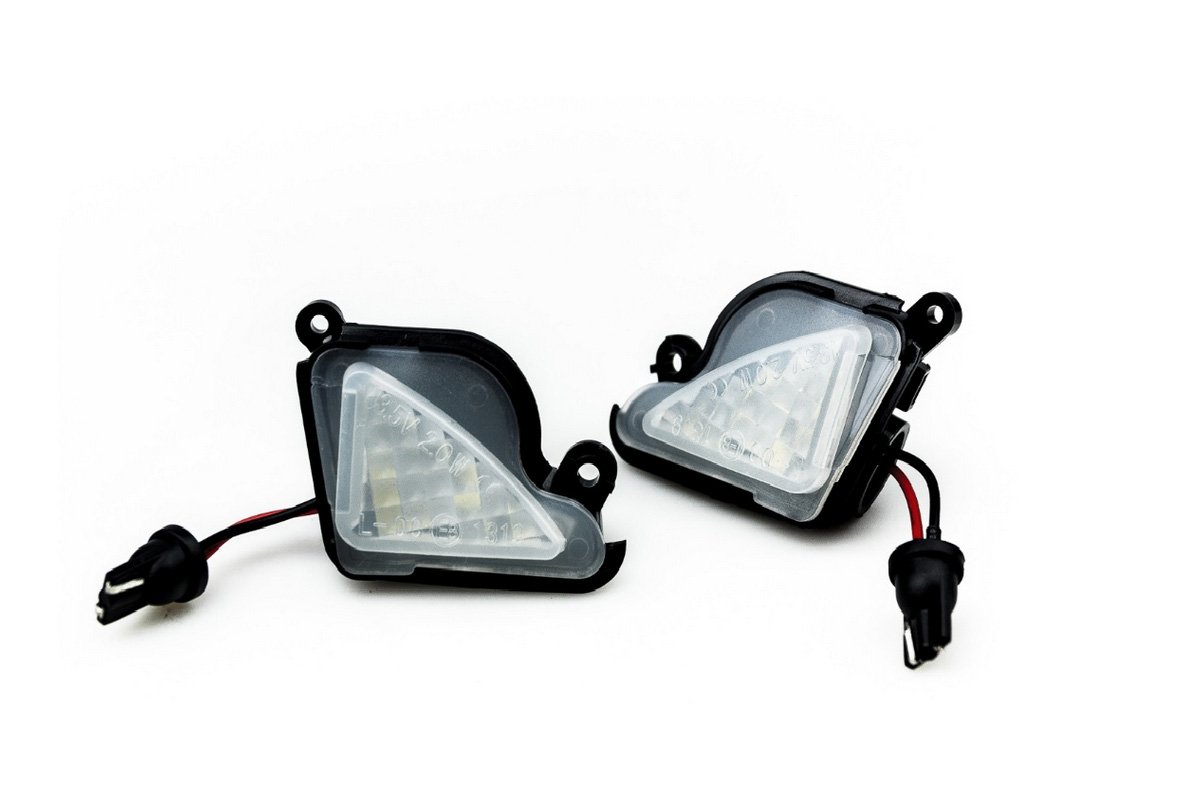 LED osvětlení zpětných zrcátek Škoda