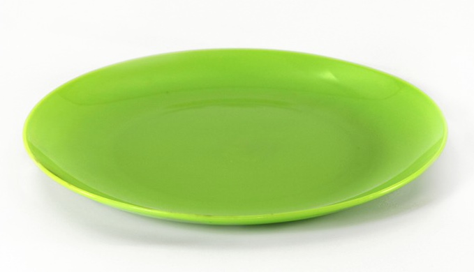 Talíř plast mělký ¤20cm CZ, mix barev