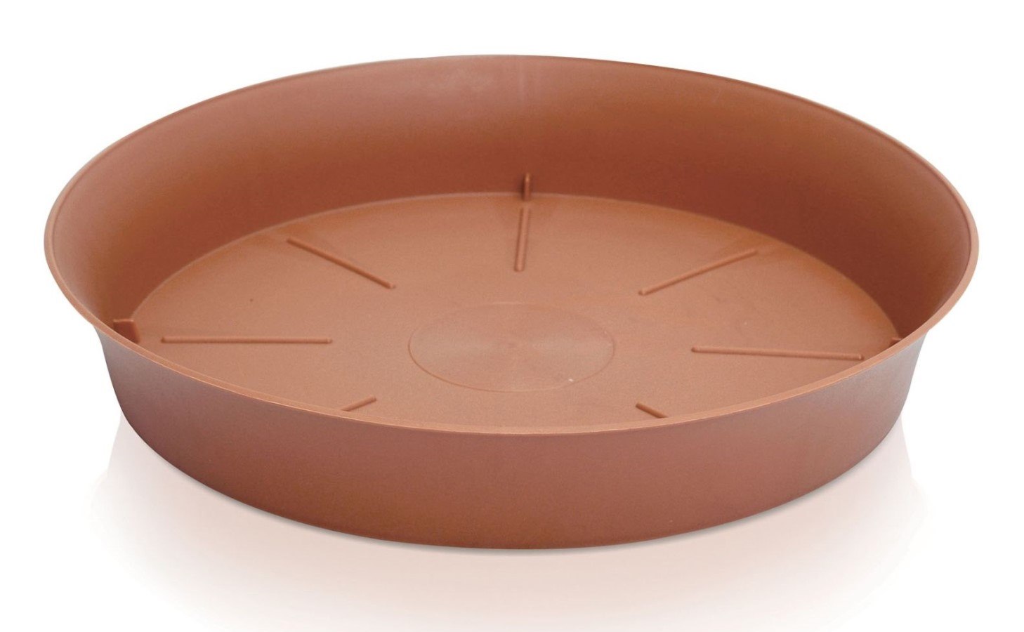 Miska pod květináč PLASTICA ¤15.1cm terakota
