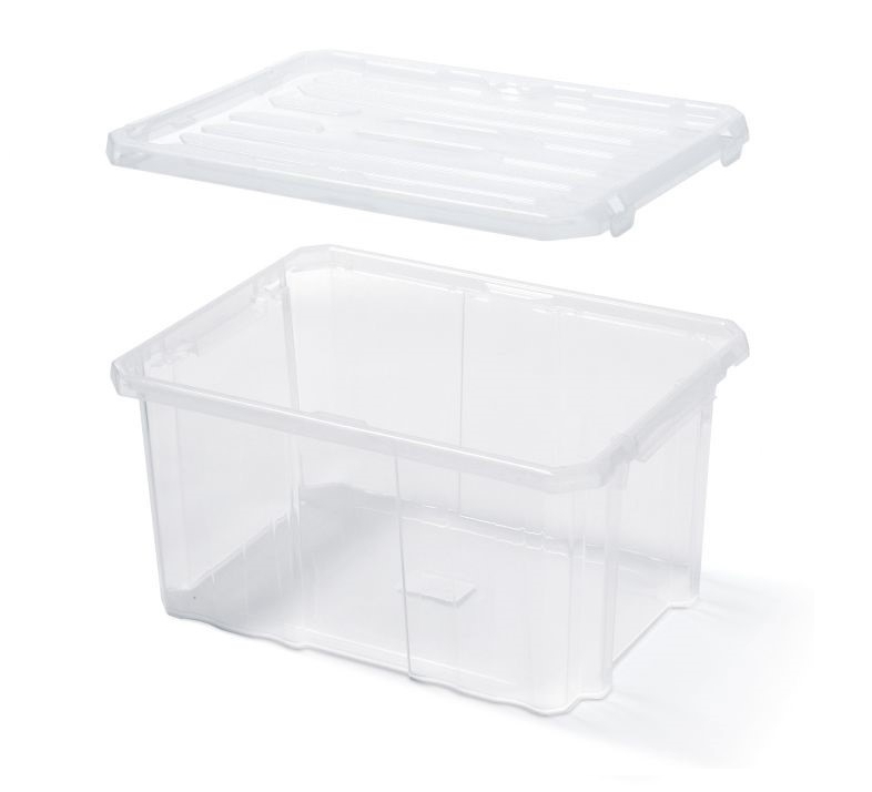 Box úložný CARGOBOX 30x20x16cm 6L čirý s víkem