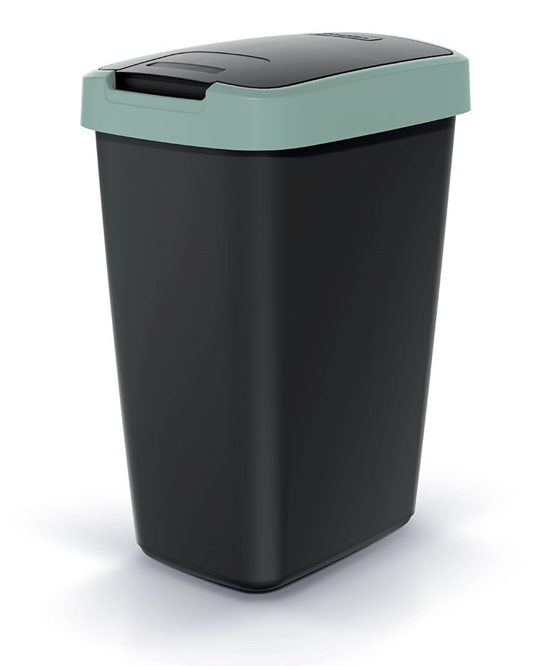 Koš odpadkový výklopný 12L COMPACTA Q sv.zelená