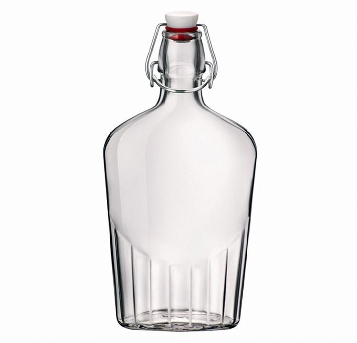 Láhev sklo patentní uzávěr butilka 500ml FLASCHETA
