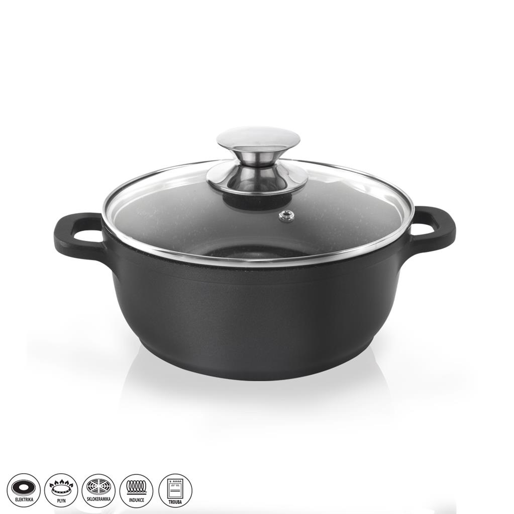 Hrniec GRANDE ¤16cm 1,4 L s pokrievkou
