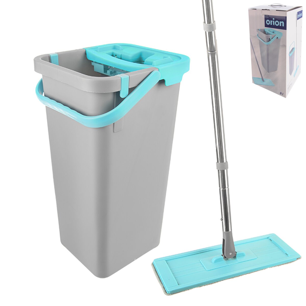 Mop komplet plochý se ždímačem CLEAN VERTIKAL