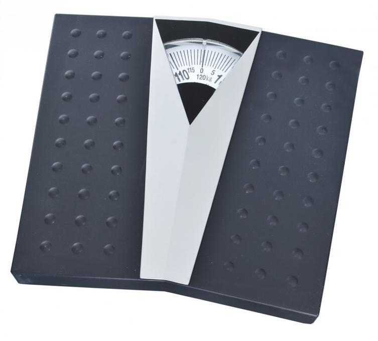 Váha osobná 120kg mechanická čierna