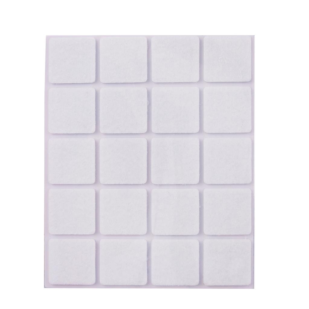 Podložka pod nábytok 2,5x2,5cm 20ks ORION biela