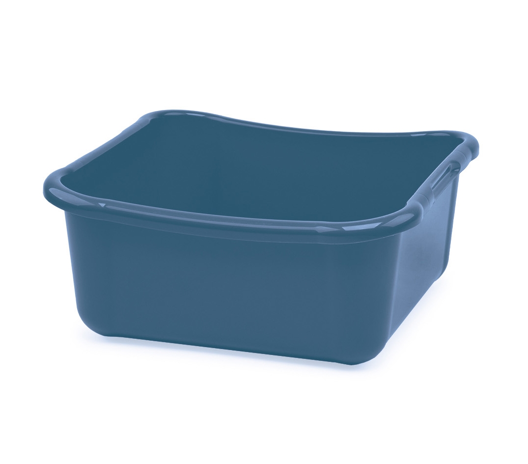 Drez plastový 12L 35x35x15cm SQAURE, mix farieb