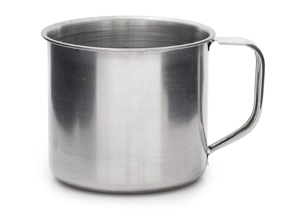 Hrnek nerez 450ml ¤9cm s uchem KOZÁČEK