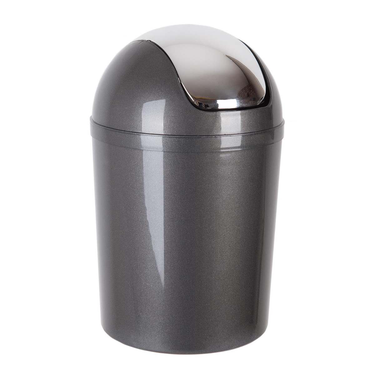 Kôš odpadkový výklopný 5L OSKAR METAL grafit