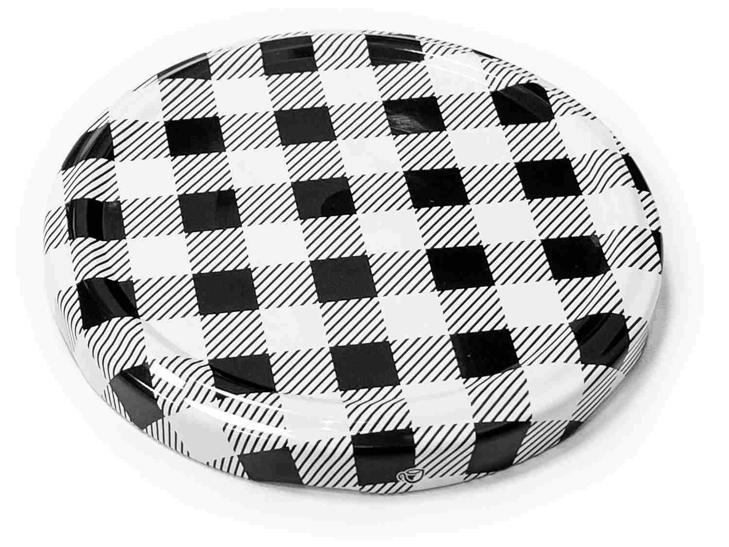 Viečko ¤82mm Twist 10ks čierne KÁRY RSB klik