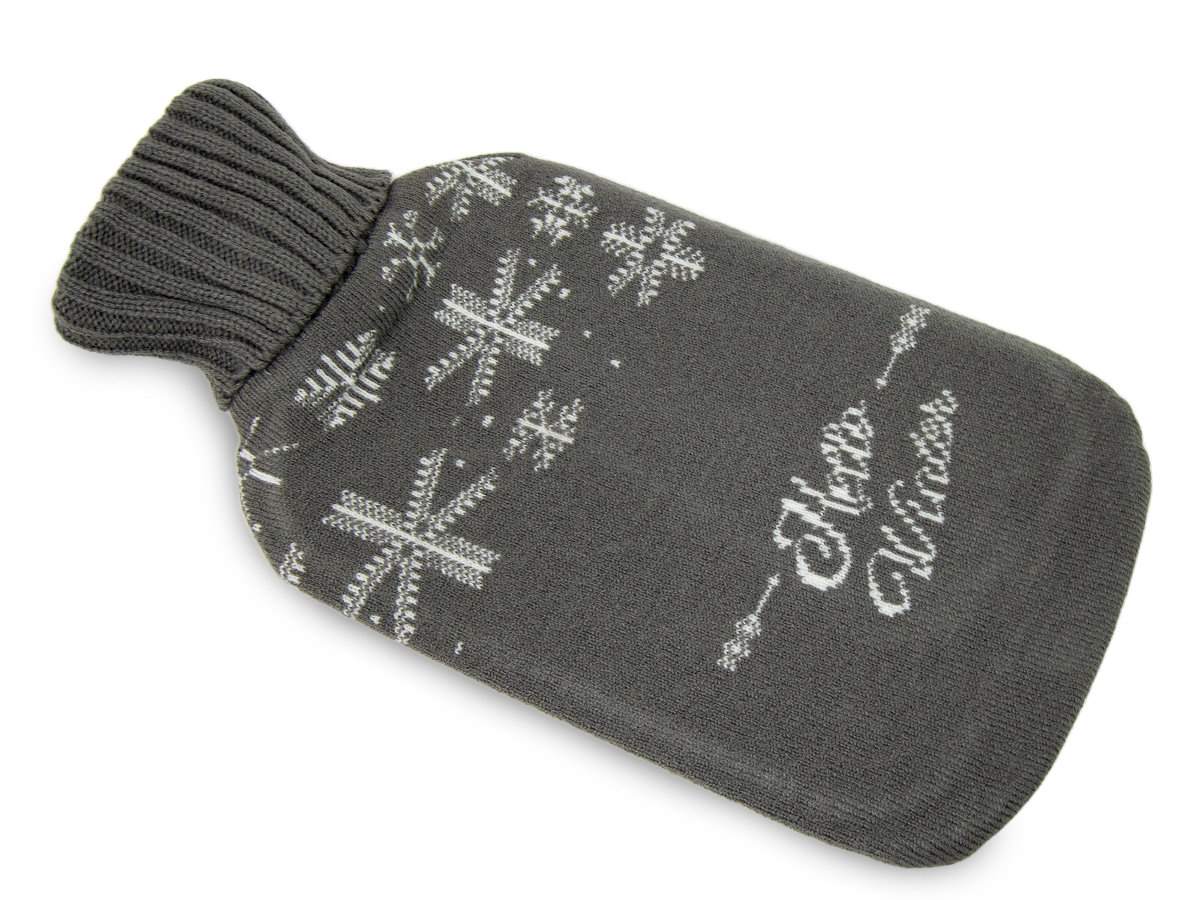 Termofor gumový vo svetríku 2L HELLO WINTER