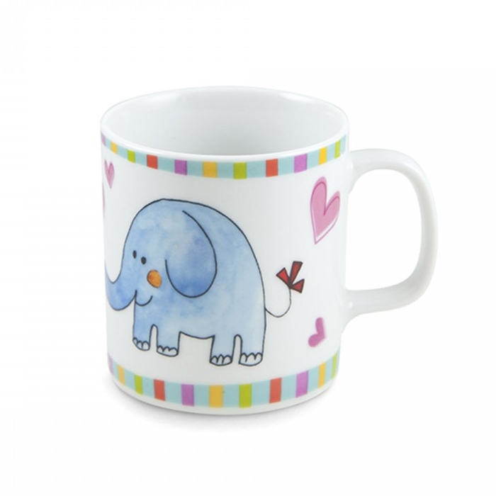 Hrnek dětský porcelán 225ml SLON