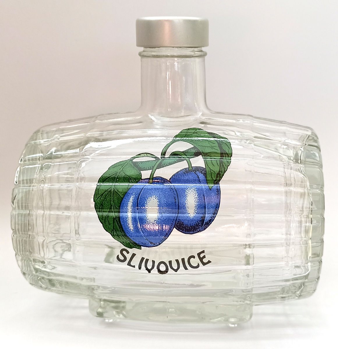 Láhev sklo 500ml SOUDEK šroubovací uzávěr ŠVESTKA