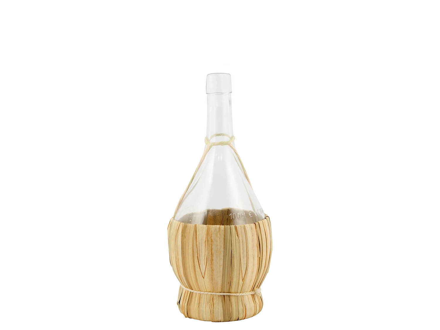 Láhev sklo na víno v obalu 1000ml FIASCO