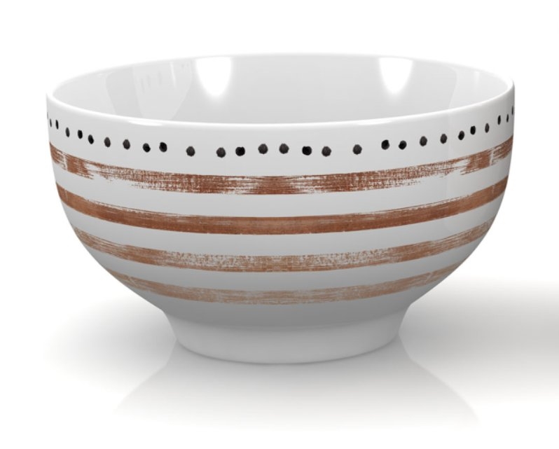 Miska keramika ¤14cm DOTS I, mix dekorů