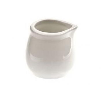 Mlékovka omáčník porcelán 40ml bílá JOSEFA