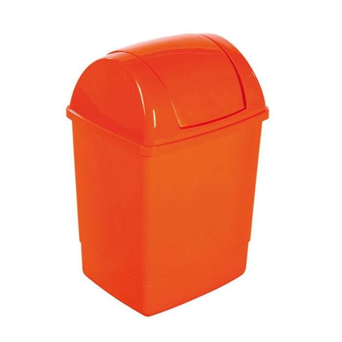 Kôš odpadkový výklopný 12L KLIP, mix farieb